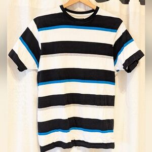 CSG Retro Stripe T-shirt (white,black blue, grey)